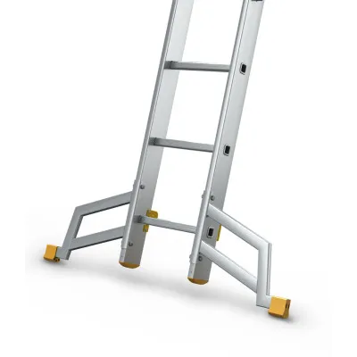 Hliníkový rebrík 3x13 priečok trojdielny DRABEST DW3-13 MAX