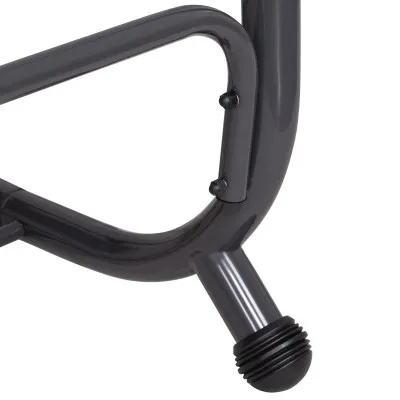 Záhradná hojdačka 4-miestna, čierna SPRINGOS FLORIDA