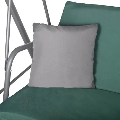 Záhradná hojdačka 3-miestna, zelená SPRINGOS LUNA