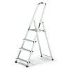 Hliníkové schodíky 4 stupne jednostranné DRABEST ALD4 HOME