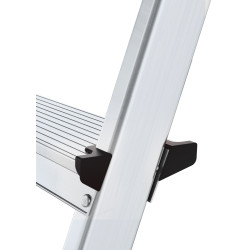 Hliníkové schodíky 4 stupne jednostranné DRABEST ALD4 HOME