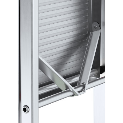 Hliníkové schodíky 6 stupňov jednostranné DRABEST ALD6 HOME