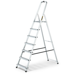 Hliníkové schodíky 7 stupňov jednostranné DRABEST ALD7 HOME