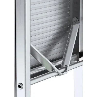 Hliníkové schodíky 7 stupňov jednostranné DRABEST ALD7 HOME