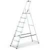 Hliníkové schodíky 8 stupňov jednostranné DRABEST ALD8 HOME