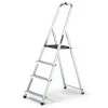 Hliníkové schodíky 4 stupne jednostranné DRABEST ALD4 PRO