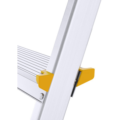 Hliníkové schodíky 6 stupňov jednostranné DRABEST ALD6 PRO