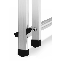 Hliníkové schodíky 3 stupne jednostranné DRABEST ALD3 HOME