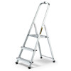 Hliníkové schodíky 3 stupne jednostranné DRABEST ALD3 HOME