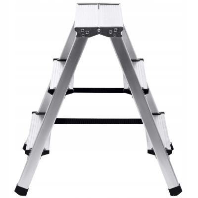 Hliníkové štafle 2x3 stupňa obojstranné DRABEST DD3 HOME