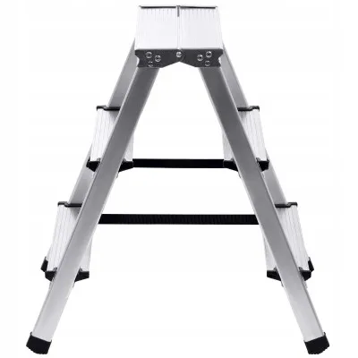 Hliníkové štafle 2x3 stupňa obojstranné DRABEST DD3 HOME