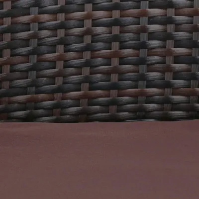 Ratanový set záhradného nábytku SPRINGOS ALABAMA 4 hnedý