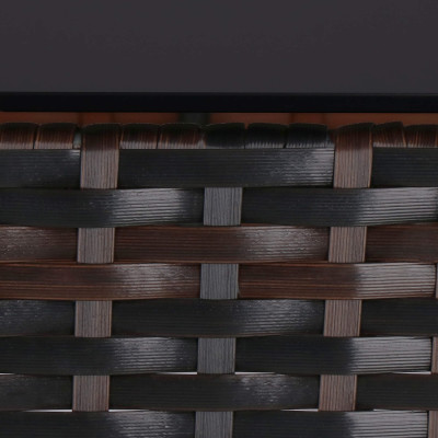 Ratanový set záhradného nábytku SPRINGOS ALABAMA 4 hnedý