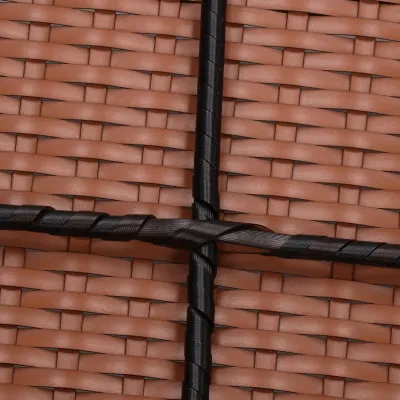 Ratanový set záhradného nábytku SPRINGOS ALABAMA 4 hnedý