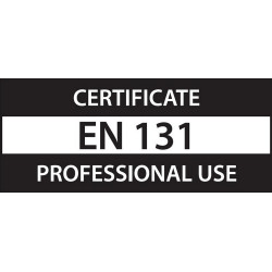 Hliníkové schodíky 7 stupňov s madlami DRABEST ALDP+P-7 PRO