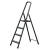 Extrémne pevné a odolné schodíky do domácnosti a na záhradu. 4 stupne, max. pracovná výška 2,75 m, nosnosť 125 kg, limitovaná edícia v čiernej farbe.