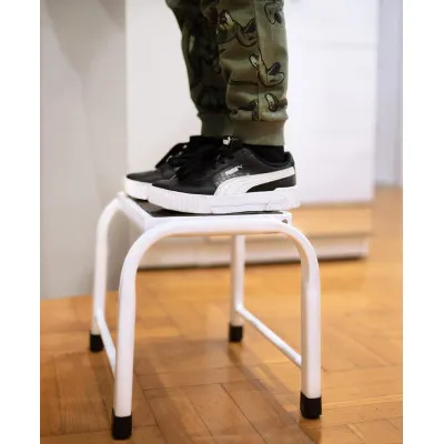 Ocelová stolička 1 stupeň DRABEST TABURET-1 PRO