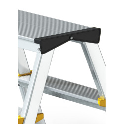 Hliníkové štafle 2x3 stupňa obojstranné DRABEST DD3 PRO