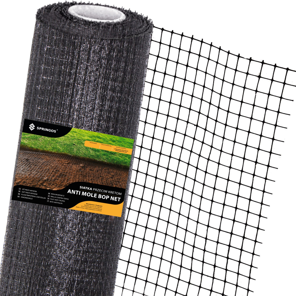 Pletivo PVC 2m x 100m, oká 16x16mm, extra pevné SPRINGOS AN0011