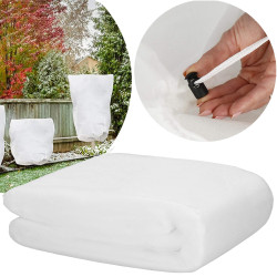 Návlek na stromy 160cm x 100 cm, netkaná agrotextília, zosilnený, biely SPRINGOS AG0010