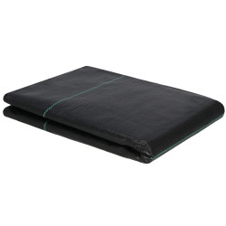 Agrotextília proti burine 3,2m x 10m, zosilnená, čierna SPRINGOS AG0032