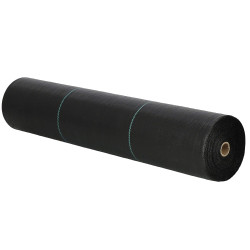 Agrotextília proti burine 1,6m x 100m, extra pevná, čierna SPRINGOS AG0034