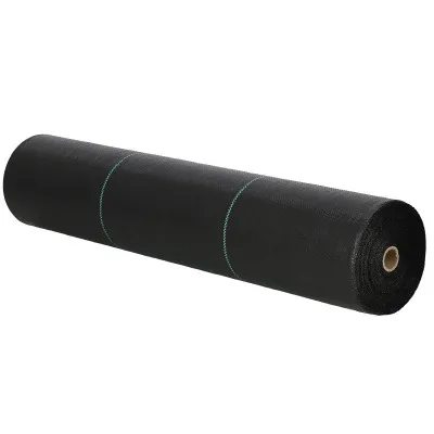 Agrotextília proti burine 0,8m x 50m, extra pevná, čierna SPRINGOS AG0037