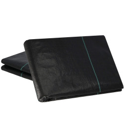 Agrotextília proti burine 3,2m x 10m, extra pevná, čierna SPRINGOS AG0031