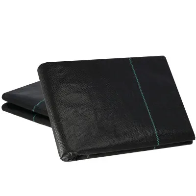 Agrotextília proti burine 3,2m x 10m, extra pevná, čierna SPRINGOS AG0031