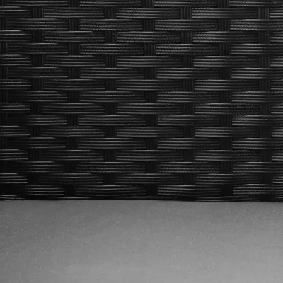 Ratanový set záhradného nábytku, čierny SPRINGOS COSTA DE BLANCA 5