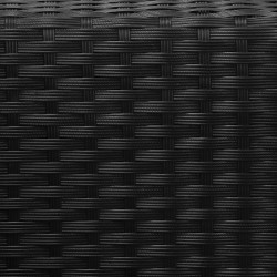 Ratanový set záhradného nábytku, čierny SPRINGOS COSTA DE BLANCA 5