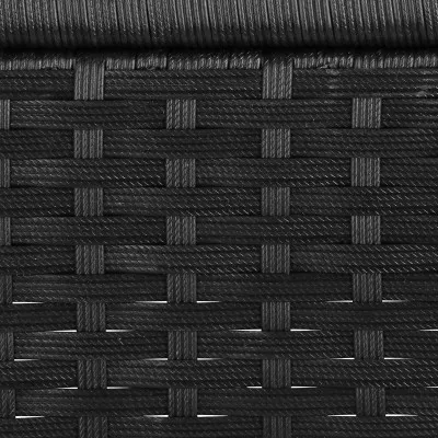 Ratanový set záhradného nábytku, čierny SPRINGOS COSTA DE BLANCA 5