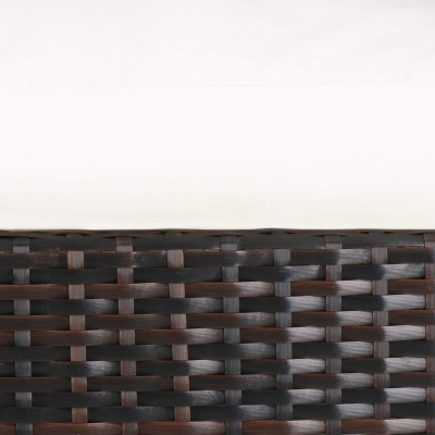 Ratanový set záhradného nábytku šerný SPRINGOS CASA BLANCA 5