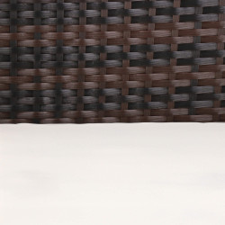 Ratanový set záhradného nábytku šerný SPRINGOS CASA BLANCA 5