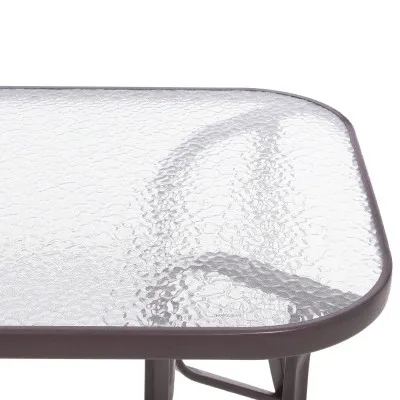 Záhradný stôl 120x70, hnedý SPRINGOS TOSCANA GF0076