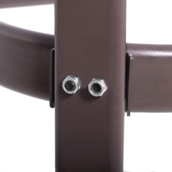 Záhradný stôl 120x70, hnedý SPRINGOS TOSCANA GF0076