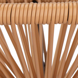 Záhradný stôl 50 cm, hnedý SPRINGOS LOA GF0089