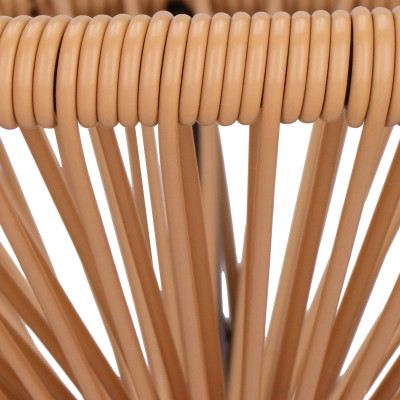 Záhradný stôl 50 cm, hnedý SPRINGOS LOA GF0089