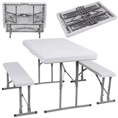 Pivný set pre 6 osôb 105x65 cm SPRINGOS GF0096 biely