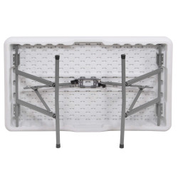 Pivný set pre 6 osôb 105x65 cm SPRINGOS GF0096 biely