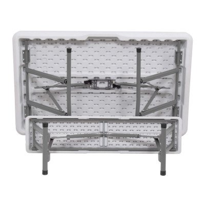 Pivný set pre 6 osôb 105x65 cm SPRINGOS GF0096 biely