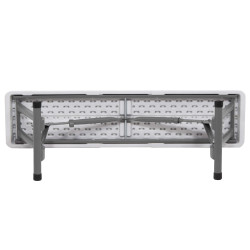 Pivný set pre 6 osôb 105x65 cm SPRINGOS GF0096 biely