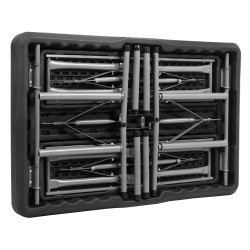 Pivný set pre 6 osôb 105x65 cm SPRINGOS GF0097 čierny