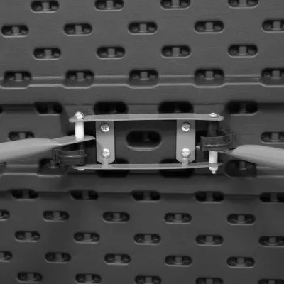 Pivný set pre 6 osôb 105x65 cm SPRINGOS GF0097 čierny