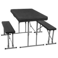 Pivný set pre 6 osôb 105x65 cm SPRINGOS GF0097 čierny