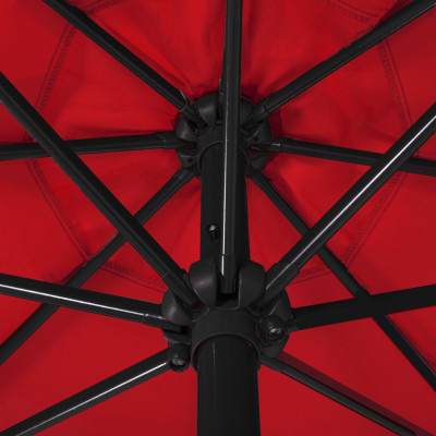 Záhradný slnečník 250 cm, červený SPRINGOS SUNNY GU0032