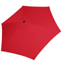 Záhradný slnečník 250 cm, červený SPRINGOS SUNNY GU0032