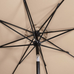 Záhradný slnečník 290 cm, béžový SPRINGOS SUNNY GU0036