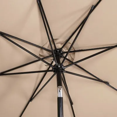 Záhradný slnečník 290 cm, béžový SPRINGOS SUNNY GU0036