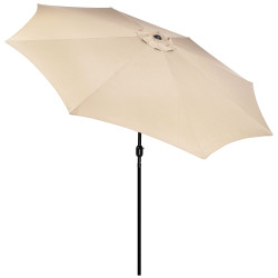 Záhradný slnečník 290 cm, béžový SPRINGOS SUNNY GU0036